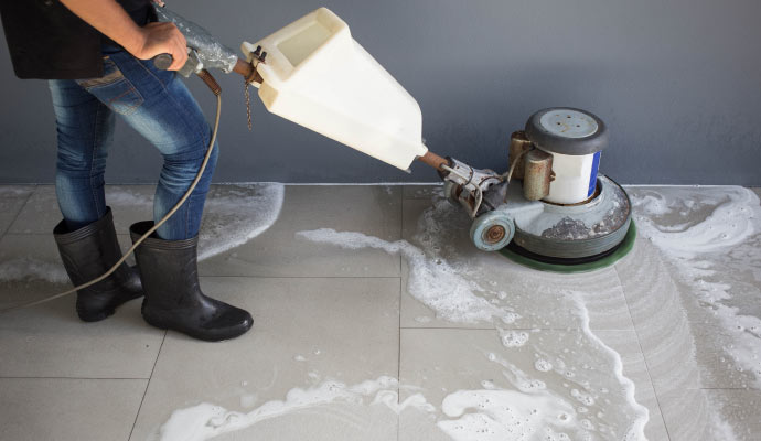 Tile and grout cleaning