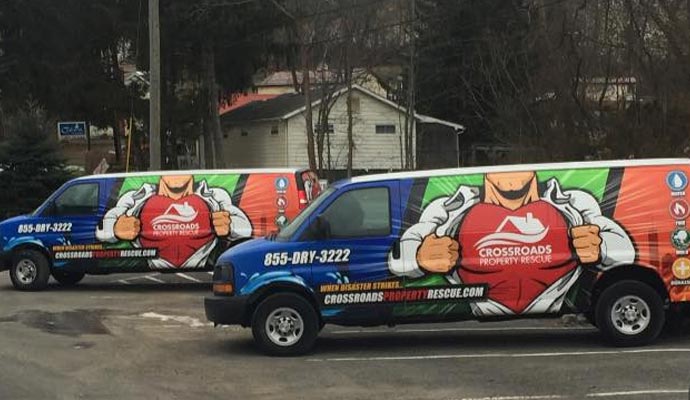 crossroads service van