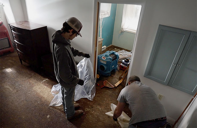 Water Damage Restoration Process